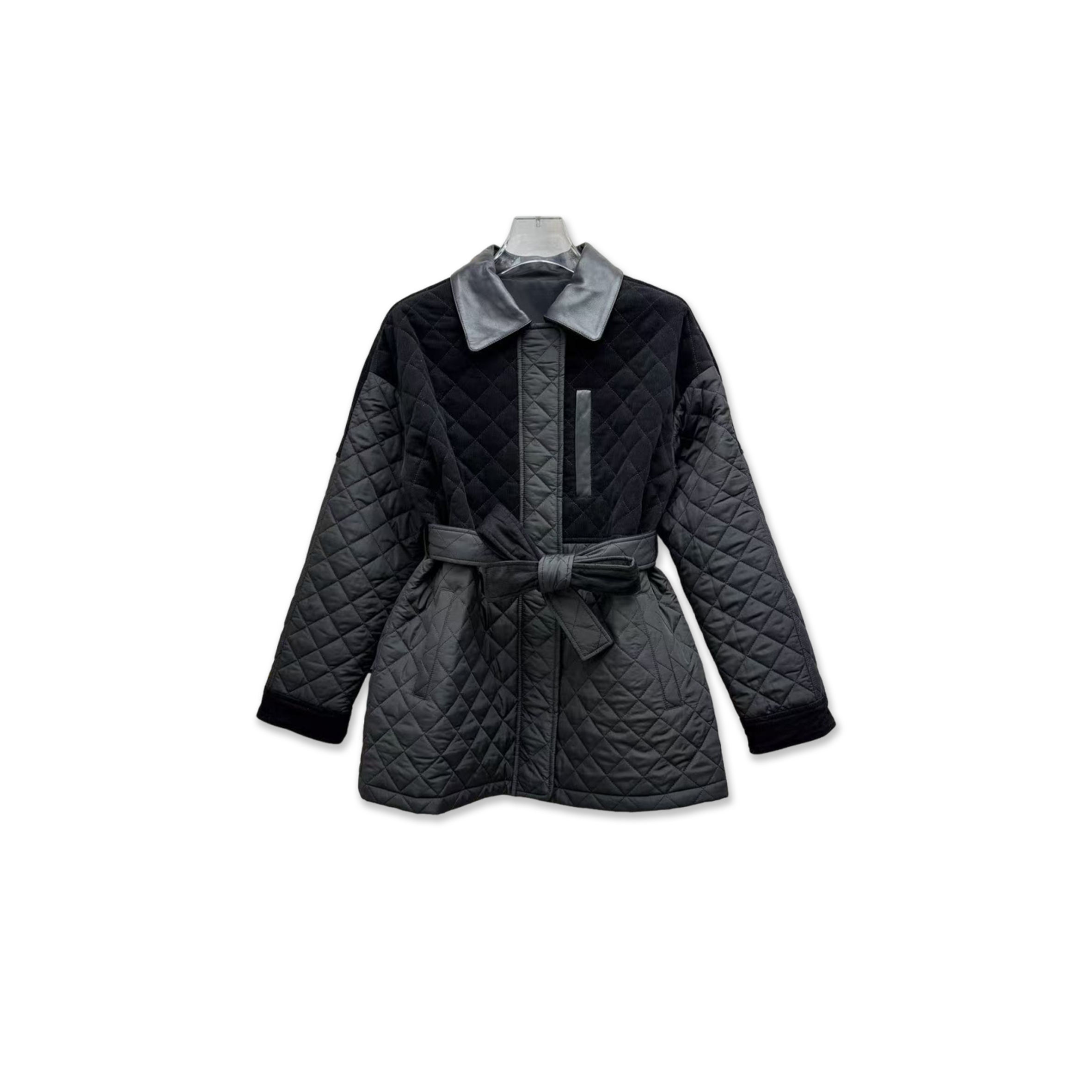 HERMES MIXED LEATHER COAT H6H0161DM0232